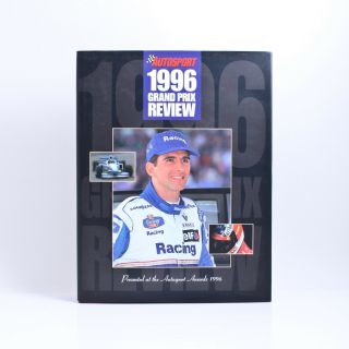Given Out At The Autosports Award 1996 Only 1996 Grand Prix Review Rare Book