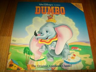 Dumbo Laserdisc Ld Restored And Remastered Walt Disney Rare