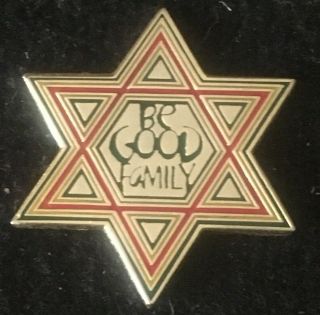 Be Good Family - Star Of David Pin Rare Limited Edition