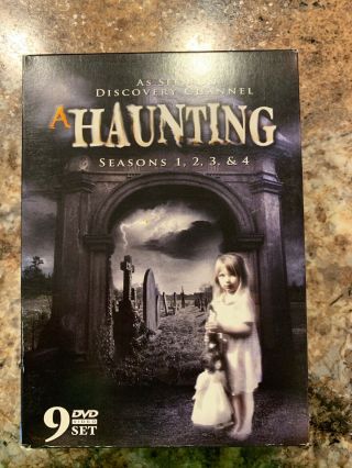 A Haunting - Seasons 1 - 4 Dvd Box Set.  Rare Set