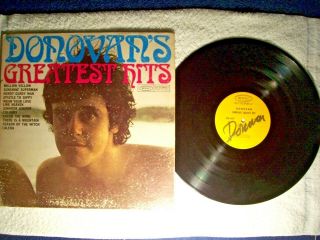 Donovan " Mellow Yellow " Autographed Record Vinyl Rare