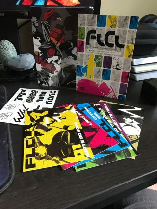 FLCL Ultimate Edition boxed set (DVD,  4 discs) - RARE - 7