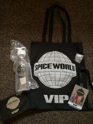 Spice Girls Spiceworld 2019 Vip Merchandise Rare Tour Memorabilia
