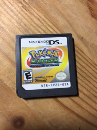 Pokemon Ranger: Shadows Of Almia - Nintendo Ds - Rare Classic - 2ds 3ds Game Only
