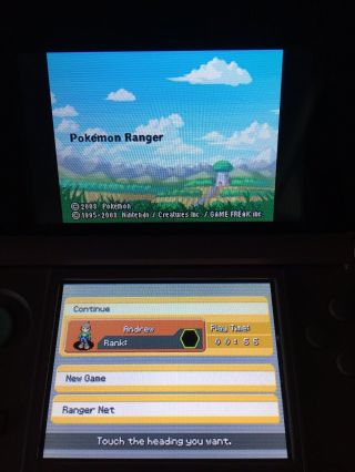 Pokemon Ranger: Shadows of Almia - Nintendo DS - RARE Classic - 2DS 3DS Game Only 4