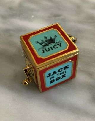 Rare Juicy Couture Charm Jack In The Box Charm - - Last One