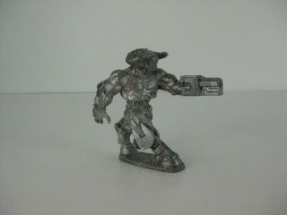 Rare Doom Reaper Miniature Cyber Demon Pewter Figure