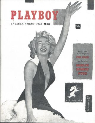 Playboy First Issue 1953 Marilyn Monroe Hugh Hefner Rare Out Of Print Version