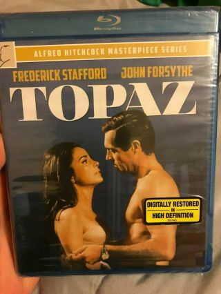 Topaz (1969) Blu - Ray Oop Rare (universal,  2013) Hitchcock Forsythe