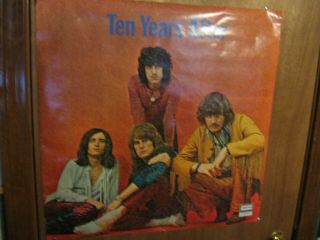 Vintage Rare Ten Years After Deram London Promo Poster Of The Band