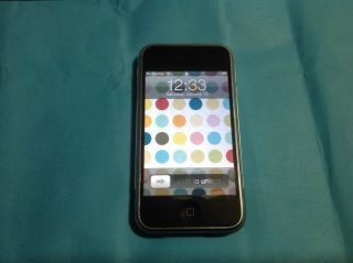 Apple Iphone 1st Generation - 8gb - Black - A1203 (gsm) Rare Ios 1.  1.  1