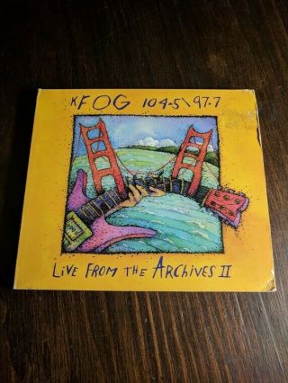 2 2 Ii Two Kfog Cd Live From The Archiver Rare Oop 1995 Robben Ford Music 104.  5