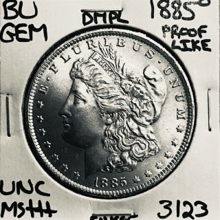 1885 O Bu Morgan Silver Dollar Unc Ms,  Dmpl U.  S.  Rare Coin 3123