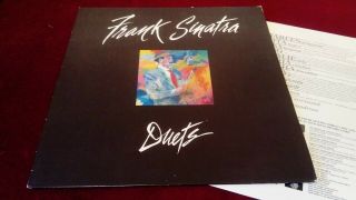 Frank Sinatra - Duets - Rare Uk Lp With Inner