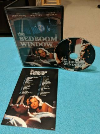 The Bedroom Window (dvd) Anchor Bay Rare Oop Horror Disc Flawless