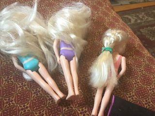 Rare 1991 tyco Three triplet quints teenage doll With Bathing Suit 3