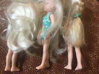 Rare 1991 tyco Three triplet quints teenage doll With Bathing Suit 5