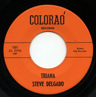 Rare Latin 45 - Steve Delgado - Triana - Colorodo Records - M -