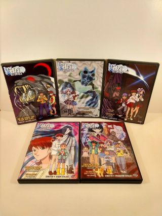 Ghost Stories - Vol 1,  2,  3,  4,  5 - - Complete Series Dvd - - Rare Anime - - Funny