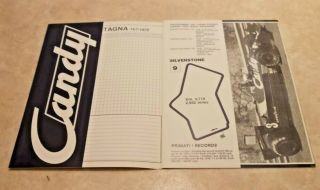 Rare and collectable 1979 CANDY TYRRELL F1 press kit in 4
