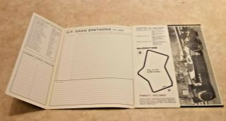 Rare and collectable 1979 CANDY TYRRELL F1 press kit in 5