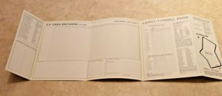 Rare and collectable 1979 CANDY TYRRELL F1 press kit in 7
