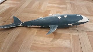 RARE VINTAGE 1975 RUBBER SHARK TOY MADE BY IMPERIAL 4