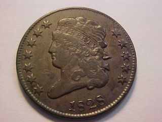 1828 Classic Head 12 Stars Half Cent Very Fine Rare Coin