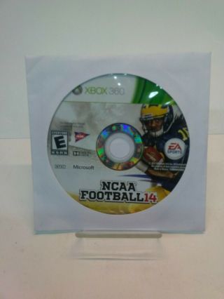 Ncaa Football 14 (microsoft Xbox 360,  2013) Disc Only Vhtf Rare