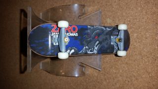 Rare Tech Deck Jamie Thomas " Zero Wolf " 96mm Fingerboard Skateboard.