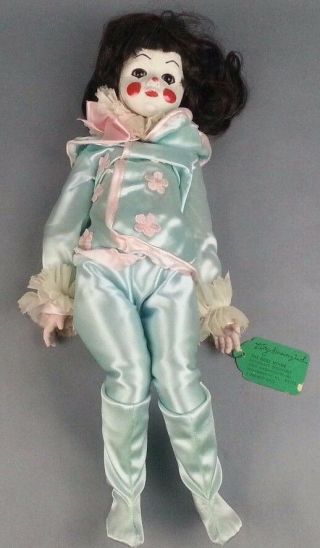 Vintage Rare Betty Karmenzind Doll From The Doll House Clown