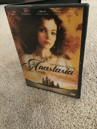 Anastasia The Mystery Of Anna Dvd Out Of Print Rare Amy Irving / Omar Sharif Oop