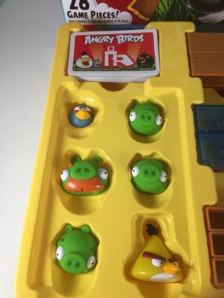 RARE 2011 Mattel Angry Birds Mega Smash Board Game - Complete Set 3