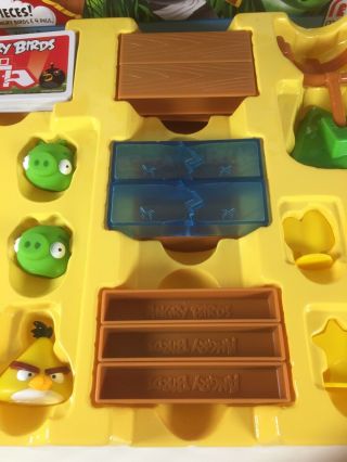 RARE 2011 Mattel Angry Birds Mega Smash Board Game - Complete Set 4