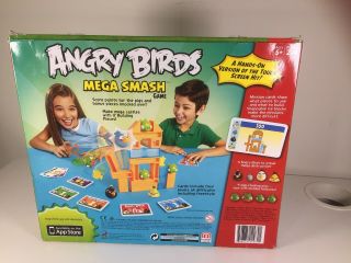 RARE 2011 Mattel Angry Birds Mega Smash Board Game - Complete Set 8