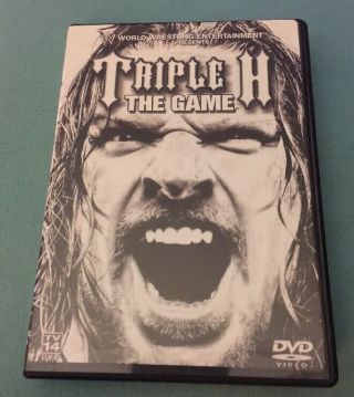 Wwe - Triple H: The Game (dvd,  2002) Wwf Rare Oop Wrestling - 3 Hour Run Time