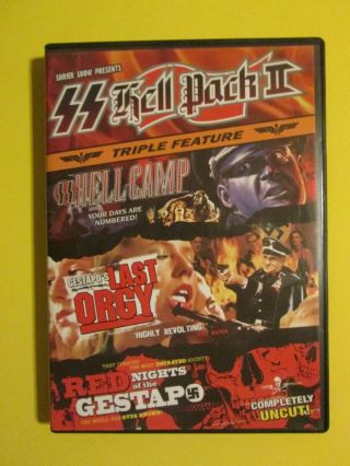Ss Hell Pack Vol.  2 3 - Disc Set Hell Camp Rare Oop Dvd