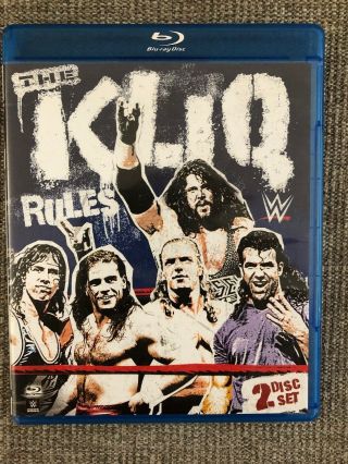Wwe The Kliq Rules Blu - Ray 2 - Disc Set Wwf Wcw Rare Wrestling Documentary