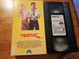 " Hustle " Rare Vhs F/ Burt Reynolds/ Catherine Deneuve/ Not A Dvd/ 1979