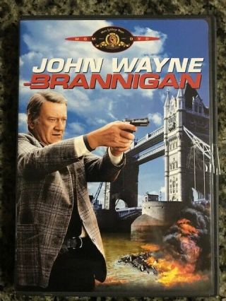 Brannigan (dvd,  1975,  Widescreen) John Wayne Rare