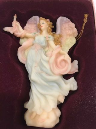 Seraphim Classics Angel Christmas Ornament 78126 By Roman Inc Rare Htf