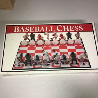 New/sealed Baseball Chess Set By Big League Promotions - 2001 Rare