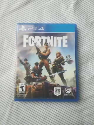 Rare Fortnite Ps4 Game - Playstation 4 2017 Version - Physical Disc