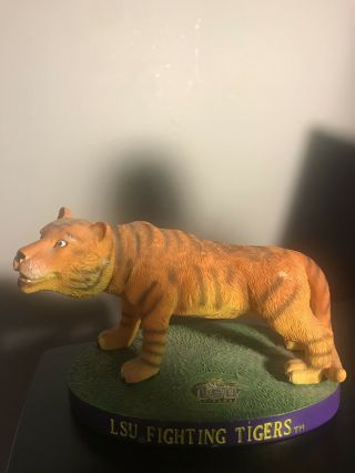 Lsu Fighting Tigers College Football Mascot Tiger Bobblehead Very Rare