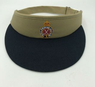 Royal Portrush Golf Club Sun Visor Hat Golf Hat Texace Made In Usa Vintage Rare