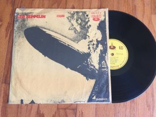 Lp Led Zeppelin 1 Rare Korean Import Csj846 Shrink” Vg