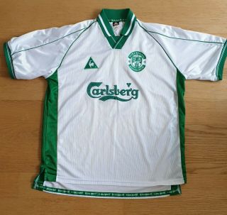 Rare Hibs Hibernian Away Shirt 2001.  In.