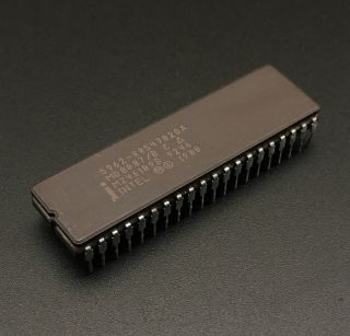 Rare Intel Md8087/b Fpu Math Co - Processor Ceramic Dip40 5mhz Floating Point Unit