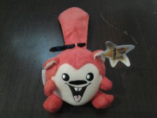Neopets Red Meerca Plush With Tags Mcdonald 