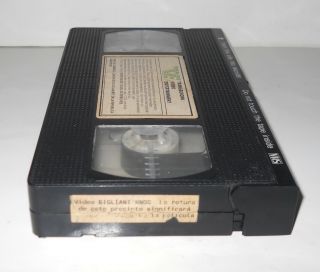 VHS NOCHE DE BRUJAS 3 / HALLOWEEN 3,  VINTAGE ARGENTINA VARIANT RARE 6